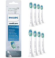 8支装，Philips飞利浦 Sonicare HX9028/12 牙菌斑防御牙刷头