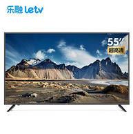 降100元 55英寸4K+支持HDR：Letv 乐视 X55C 4K 液晶电视