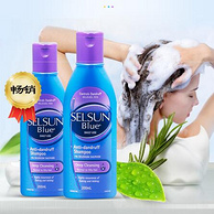 历史新低：200mlx6瓶 澳洲  Selsun Blue 深层清洁型去屑止痒洗发水