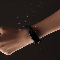 限今日、50米防水：小米手环3 黑色标准版 智能手表