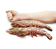 展开近成人手臂1/2 2kg：京鲜生 冷冻大虎虾