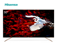 0点： Hisense 海信 50英寸 4K液晶电视 3+32g H50E7A