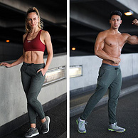 卖炸，新增女款、单吸单排面料：德国GymAesthetics 跑步运动长裤