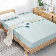 40支精梳棉，360度无拼接：京东京造 全棉纯色床罩1.5m