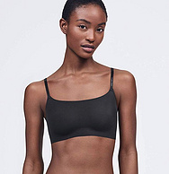 无钢圈更自由，Calvin Klein  UNDERWEAR 经典款 女士 可调节吊带文胸