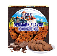 马来西亚进口：90gx18盒 ZEK 丹麦风味巧克力黄油曲奇饼干