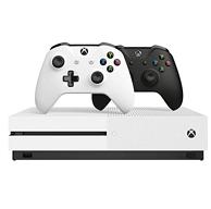新低、双手柄！Microsoft 微软 Xbox One S 1TB 游戏主机