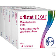 安全稳定！德国 Orlistat Hexal 奥利司他减肥胶囊 84粒x3盒