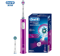 2只刷头 360°清洁口腔：Oral-B 欧乐-B D16+ 3D电动牙刷