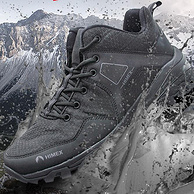 商场同款，探路者 高端极地系列 男女 中帮加绒徒步鞋 登山鞋