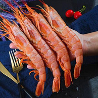 L2级、17~19cm，菜帮 特大阿根廷红虾  净含量4斤
