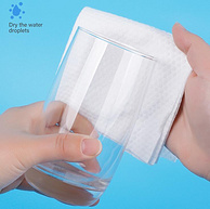 干湿两用，加量36%：50抽x3包 花千美 一次性纯棉抽取式洁面巾