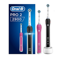 小编类似款、2支装，Oral-B 欧乐B Pro 2 2900 电动牙刷