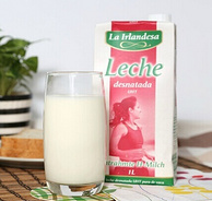 爱伦蒂La Irlandesa 脱脂纯牛奶礼盒装 1L*6