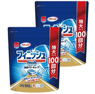 日本产、99.9除菌！100块x2袋 Finish 亮碟 洗碗机洗涤块