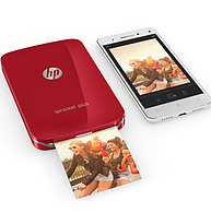 HP 惠普 小印 Sprocket PLUS 口袋照片打印机 红色