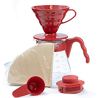 Hario 家用咖啡壶套装 滴滤咖啡壶+滤纸+量勺