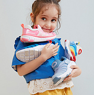 专为儿童设计，巴拉巴拉 儿童毛毛虫鞋 一脚蹬软底运动鞋