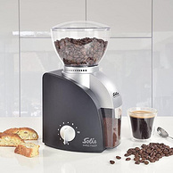 亚马逊销冠！瑞士 SOLIS索利斯 电动意式咖啡研磨机
