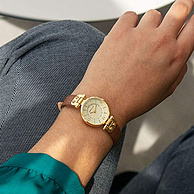 Anne Klein 安妮克莱因 女式 10/9442 皮革表带手表