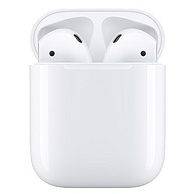 15日0点： Apple 苹果 新AirPods（二代）无线蓝牙耳机 有线充电盒版