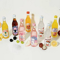 国潮气泡饮品：275x8瓶  汉口二厂 含气果汁饮料气泡水