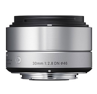SIGMA 适马 30mm F2.8 DN(A)微单镜头Micro 4/3卡口(银色)