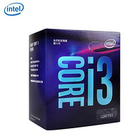 新低！Intel因特尔 酷睿i3-9100F 全新盒装CPU处理器