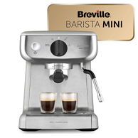 德亚人气产品、15Bar压力、2L水箱、瞬间加热：铂富 Barista Mini VCF125X 半自动咖啡机