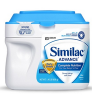 美国雅培Similac Advance 婴儿配方奶粉 1段（0-12个月婴儿适用）658克