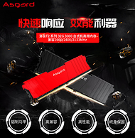 Asgard 阿斯加特 洛极T2 DDR4 3000频 台式机内存条 32g