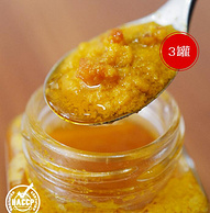 风味人间秃黄油低配版，HACCP认证：110gx3瓶 丰收蟹庄 蟹黄酱