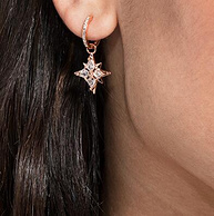 2倍差价，Swarovski施华洛世奇 Symbol系列 浪漫星星造型耳环