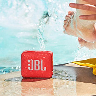 IPX7级防水，可免提通话：JBL GO2 音乐金砖二代 蓝牙便携音箱