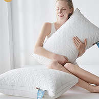 0压睡感，全棉可水洗：紫罗兰 枕头 1对装
