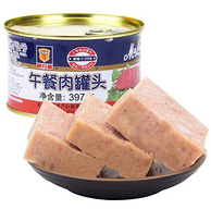 部分地区：397gx8件 MALING 上海梅林 午餐肉罐头