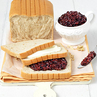 8天新鲜短保，1100g 玛呖德 紫米夹心奶酪面包