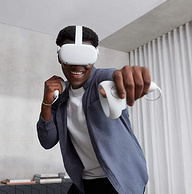 Oculus Quest 2 VR虚拟现实一体机 游戏系统 64G