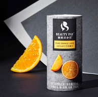 商超同款，100%纯进口巴西橙汁：195mlx6瓶 颜值百分百 NFC橙汁