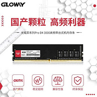 Gloway 光威 弈 DDR4 3000MHz 台式机内存条 8G