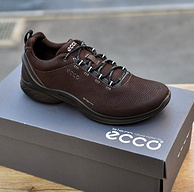 亚马逊销量第一：ECCO 爱步 Biom Fjuel 男士牦牛皮户外休闲鞋