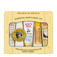 亚马逊销冠！美国 Burt's Bees小蜜蜂 便携护肤5件套 洁面+唇膏+护手霜+身体乳+护足霜