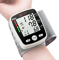 高精准免脱衣，语音播报，血压心率双测：长坤 腕式血压测量仪
