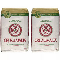 吃茶解油， 1kgx2袋 CRUZ de MALTA 传统原味有梗马黛茶