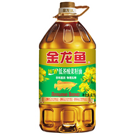 金龙鱼 纯香低芥酸菜籽油 6.18Lx2件
