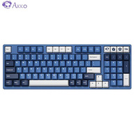 PLUS会员：Akko 艾酷 3098 DS 海洋之星 机械键盘 98键 V2蓝轴