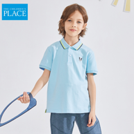 北美童装TOP品牌 The Children's Place 绮童堡 新款男童休闲风短袖POLO衫