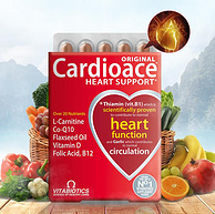补券，英国进口，维百莱​旗下，保护心脏：30片 Cardioace 22种营养素辅酶Q10胶囊