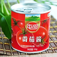 配料表：番茄，没了！中粮屯河番茄酱 198gx3罐/6罐