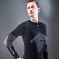 X-Bionic 男式 Energizer4.0 激能系列 压缩衣圆领长袖T恤